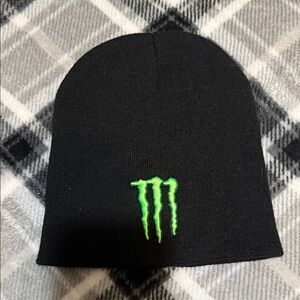 Monster Energy Black Beanie